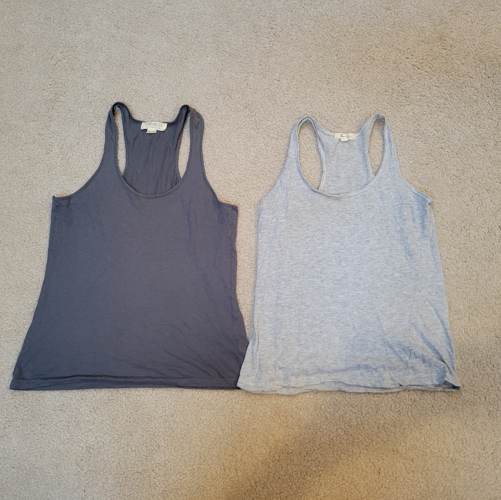 2 Basic Racerback Tanks